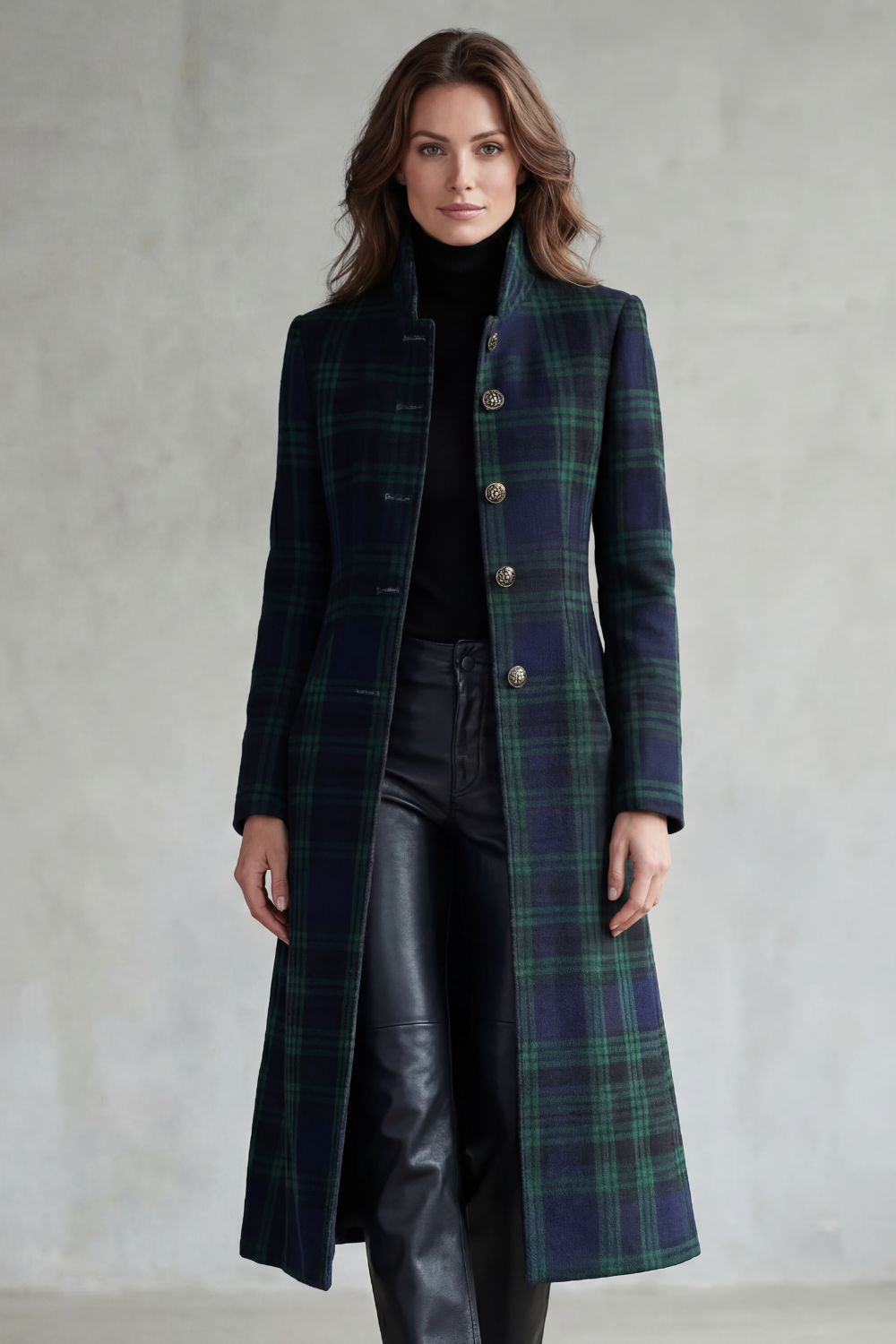 Celeste – Pitkä tartan-takki