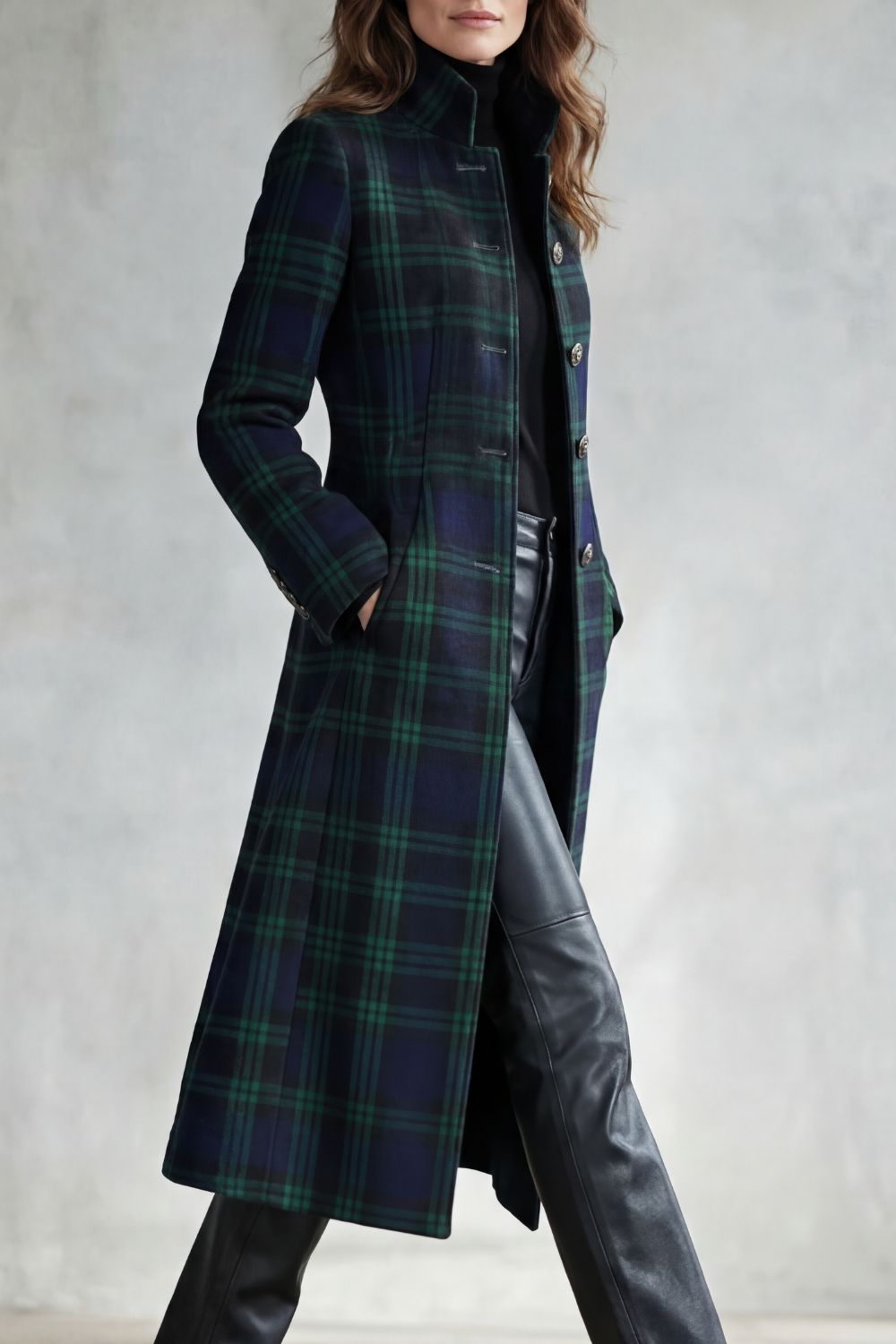 Celeste – Pitkä tartan-takki