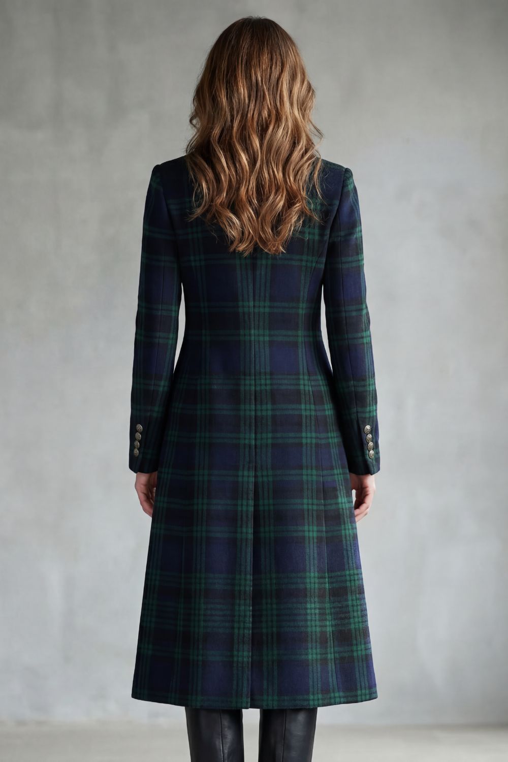 Celeste – Pitkä tartan-takki
