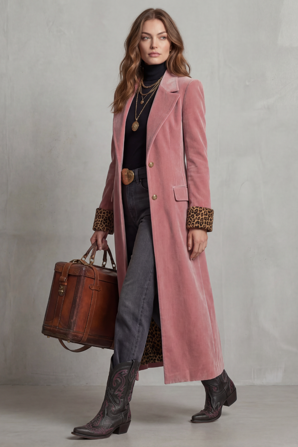 Marina – Pitkä samettitakki