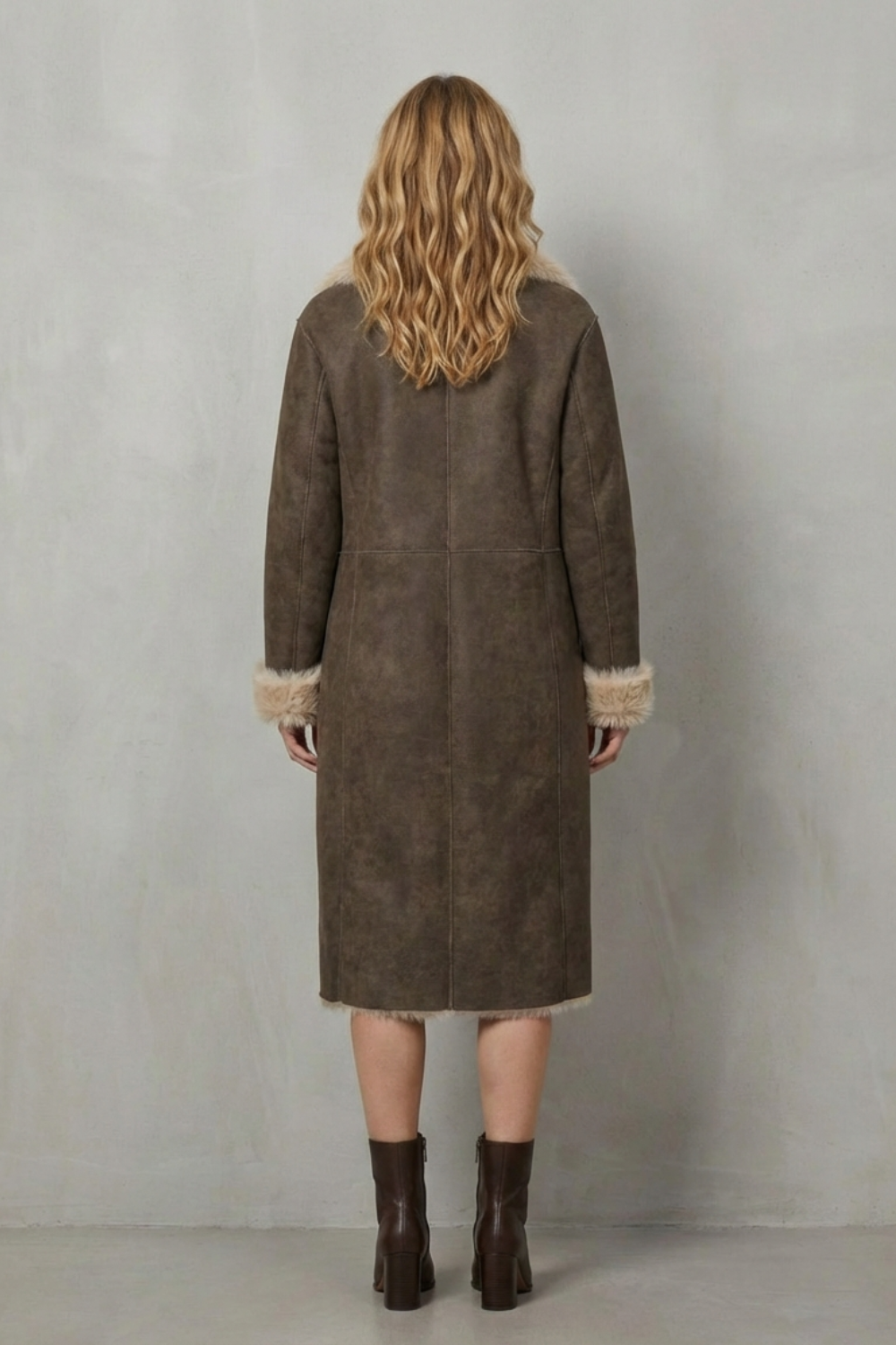 Ginevra – Käännettävä shearling-takki