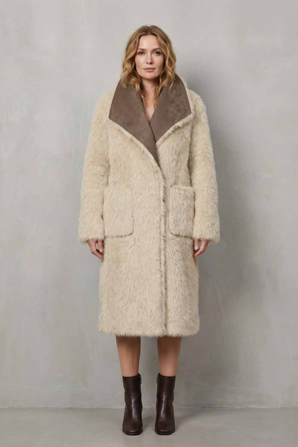 Ginevra – Käännettävä shearling-takki