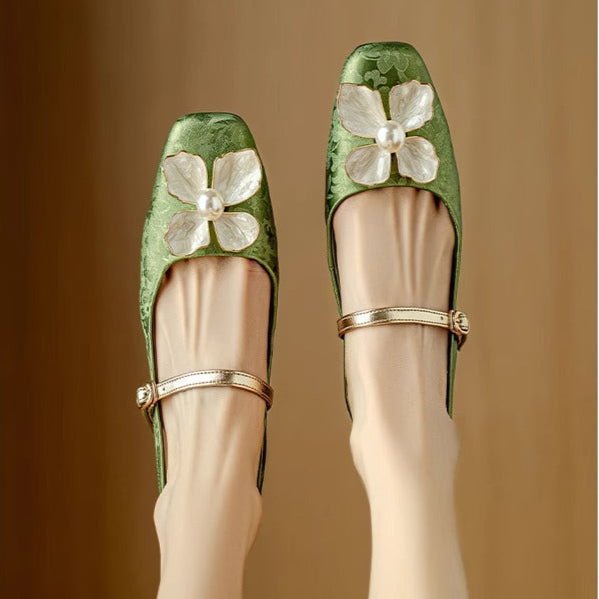 Genine – Naisten slingback-avokkaat blokkikorolla